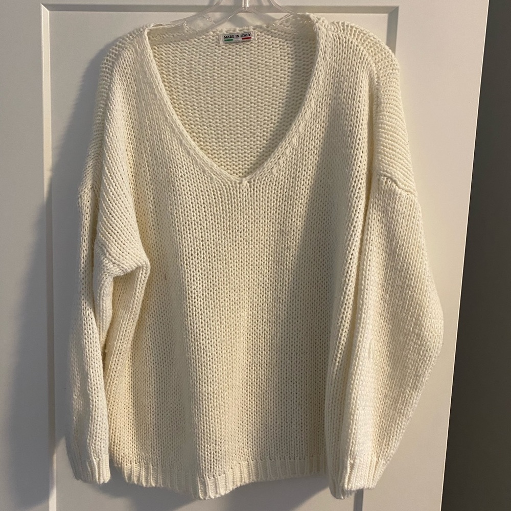 Cream Sweater Knit